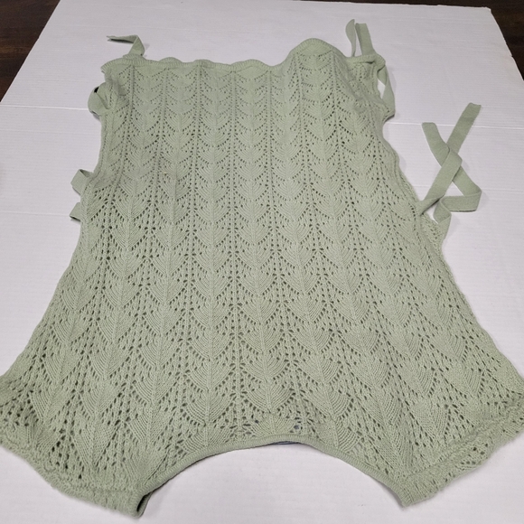 New Vintage Esveg Mongolia Tie Side Sweater Size S - Picture 2 of 5